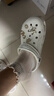 CROCS卡骆驰贝雅洞洞鞋沙滩鞋|10126 卵石色-2V3 37/38(230mm) 实拍图