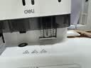 得力（deli）40mm会计凭证手动装订机400页财务装订机手动打孔办公文件档案铆管热熔装订打孔器 大台板省力款  实拍图