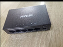 Tenda腾达5口千兆交换机 网络扩展器网线分线器一分四 4口家用监控交换器分流器HUB集线器 钢壳TEG1005D 实拍图