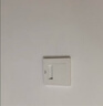 雷士（NVC）地脚灯人体感应智能LED嵌入式小夜灯86型过道走廊踢脚灯起夜白色 实拍图