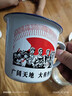拜杰搪瓷杯搪瓷缸铁茶缸子加厚老式怀旧大容量带盖复古喝水杯子茶杯 实拍图