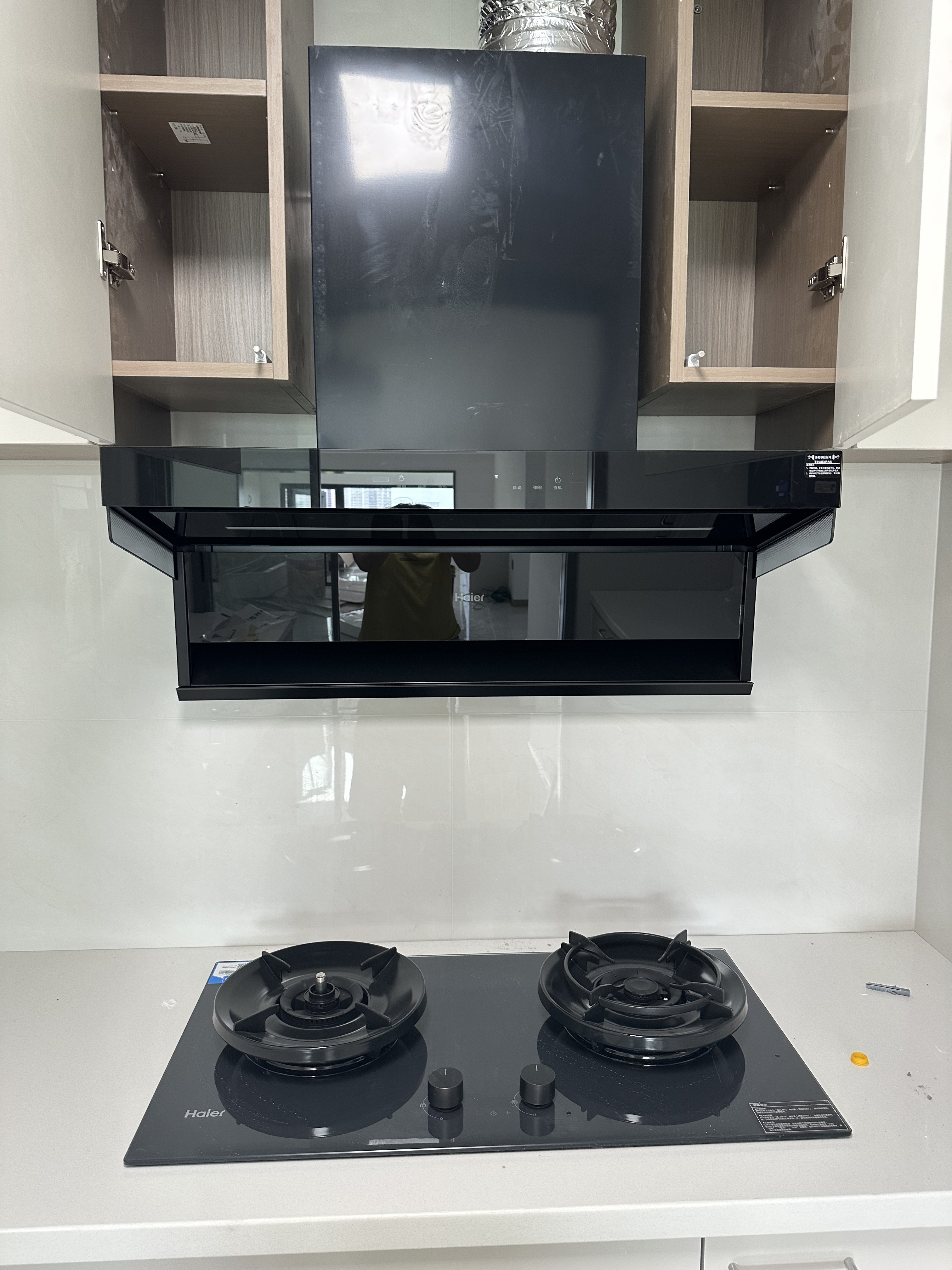 海尔（Haier）【S70D】天然气燃气煤气灶家用灶具5.2kW猛火力72%热效率烟灶联动防干烧不溢锅以旧换新上门安装 实拍图