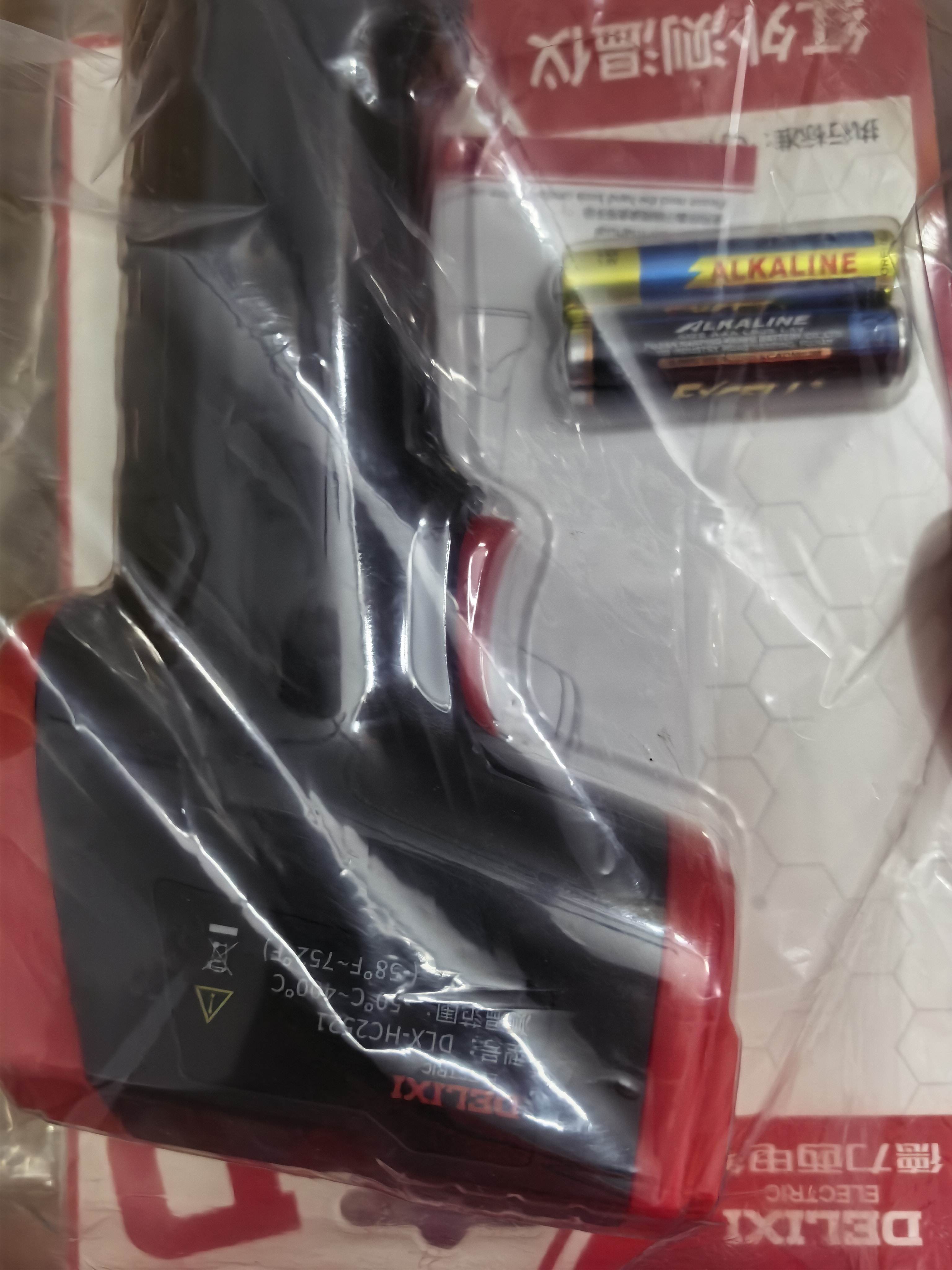 德力西电气测温枪工业红外测温仪高精度油温枪厨房用烘焙油温水温空调测温计 实拍图