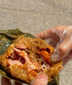 诸老大早餐粽子 中华老字号 酱香黑猪鲜肉粽 100g×6只 嘉兴特产 实拍图