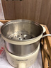 九阳（Joyoung）蒸蛋器 煮蛋器 定时 自动断电安心用 小型316L不锈钢多功能 双层蒸煮鸡蛋早餐神器ZD14-GE330 实拍图