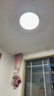 新飞吸顶灯led卧室灯客厅三防灯厨房阳台圆形照明灯 【460*460mm】 65W 超亮旗舰款 实拍图