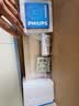 飞利浦（PHILIPS）圆弧轨道插座轻薄氛围灯排插墙壁挂式无线免开槽滑轨插板餐边柜导轨开关插座面板75cm+4个适配器白 实拍图