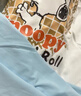 史努比（SNOOPY）男女童短袖t恤牛仔裤两件套儿童短袖套装  白色宇航+深蓝太空 140 实拍图
