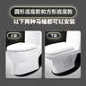 潜水艇马桶盖通用坐便器盖子家用加厚盖板老式抽水马桶圈器配件缓降 V型耐压圆底座快拆款MG1 实拍图