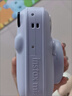 INSTAX富士instax立拍立得 一次成像相机 mini13（mini12升级款）海盐蓝 实拍图