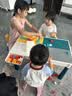 星涯优品积木桌大颗粒儿童玩具男女孩拼装益智玩具学习餐桌1-3-6生日礼物 实拍图