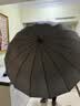 左都（ZUODU）雨伞男晴雨两用伞女长柄自双人大伞车载雨伞雨具商务男士直杆伞 实拍图