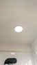 美的（Midea）LED照明吸顶灯卧室灯超薄三防灯具阳台灯厨房餐厅护眼全光谱24瓦 实拍图