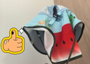 卡尔美（KELME）儿童防晒帽子遮阳帽男童女童防紫外线披风大帽檐夏海边沙滩太阳帽 实拍图