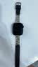 MSSM适用苹果手表表带Apple watch S12金属链条真皮iwatch s11/10/9/SE3表带女款腕带【黑色】38-42mm 实拍图