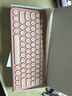 罗技（Logitech）时尚系列K390无线蓝牙键盘 超薄便携  K380升级版 粉色 79键 实拍图