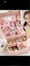 欣格儿童玩具首饰礼盒女孩生日礼物DIY串珠手工饰品公主过家家收纳盒 实拍图