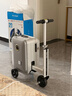 爱尔威（Airwheel）电动行李箱可骑行智能拉杆箱可坐可代步20英寸登机箱 青春版—银 实拍图