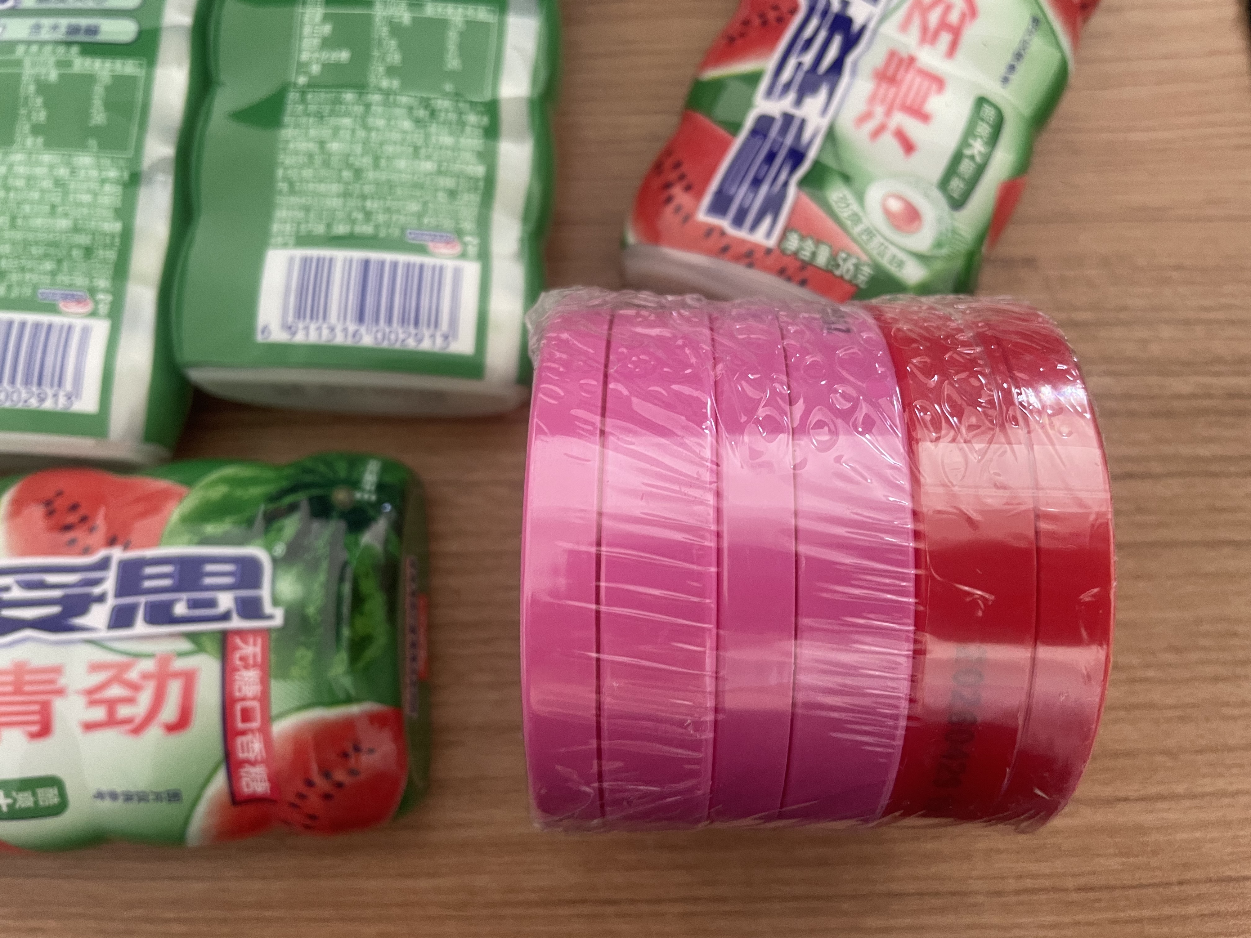 绿箭 大大泡泡糖不卷只吹口香糖 3盒装约66g 儿童零食糖果 口气清新糖 实拍图