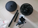 美的（Midea）【超级单品】七叶轻音立式电风扇家用柔风落地扇台式桌面小型风扇大风量节能摇头宿舍电扇 SAF30AB 实拍图
