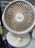 美的（Midea）【小型风扇】轻音台式桌面空气循环扇家用柔风电风扇宿舍办公迷你台扇落地扇空调伴侣 GAF18AD 实拍图