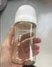 贝亲（Pigeon）防胀气 玻璃奶瓶160mlS码+PPSU奶瓶240mlM码 1-6个月奶瓶套装 实拍图