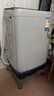 奥克斯（AUX）波轮洗衣机全自动 大容量洗衣机家用宿舍租房神器 【国补】 灰色10KG洗脱容量/智能风干【蓝光抑菌】 波轮 实拍图