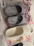 名创优品（MINISO）拖鞋男女家居情侣家用舒适浴室防滑防臭四季拖鞋 珍珠白  42-43 实拍图