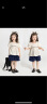JELLYBABY【波点两件套】2024年夏季新款儿童女童童装衬衫短裤套装 杏色 100 晒单实拍图