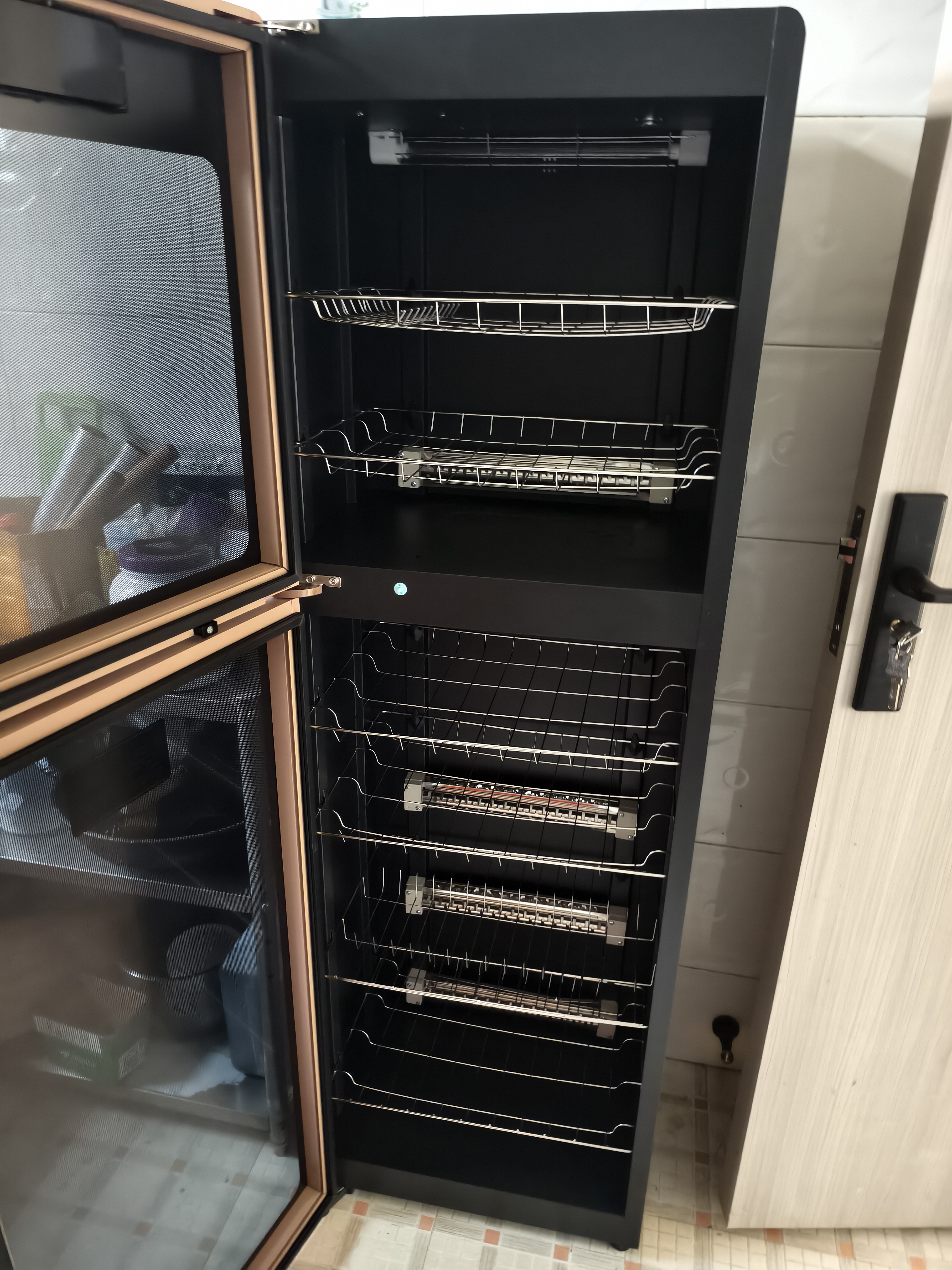 万和消毒柜家用【六层容量 智能触屏】立式商用餐厅餐具紫外线烘干碗筷消毒碗柜 政府补贴 ZTP368-DM1 实拍图