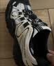 骆驼（CAMEL）【迪丽热巴同款】极光登山丑萌鞋女休闲鞋 L26S202026 米白/黑 37 实拍图