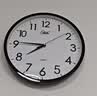 康巴丝（Compas）挂钟客厅钟表 简约钟表客厅石英钟表挂墙时钟 c2877黑色 33.5cm 实拍图