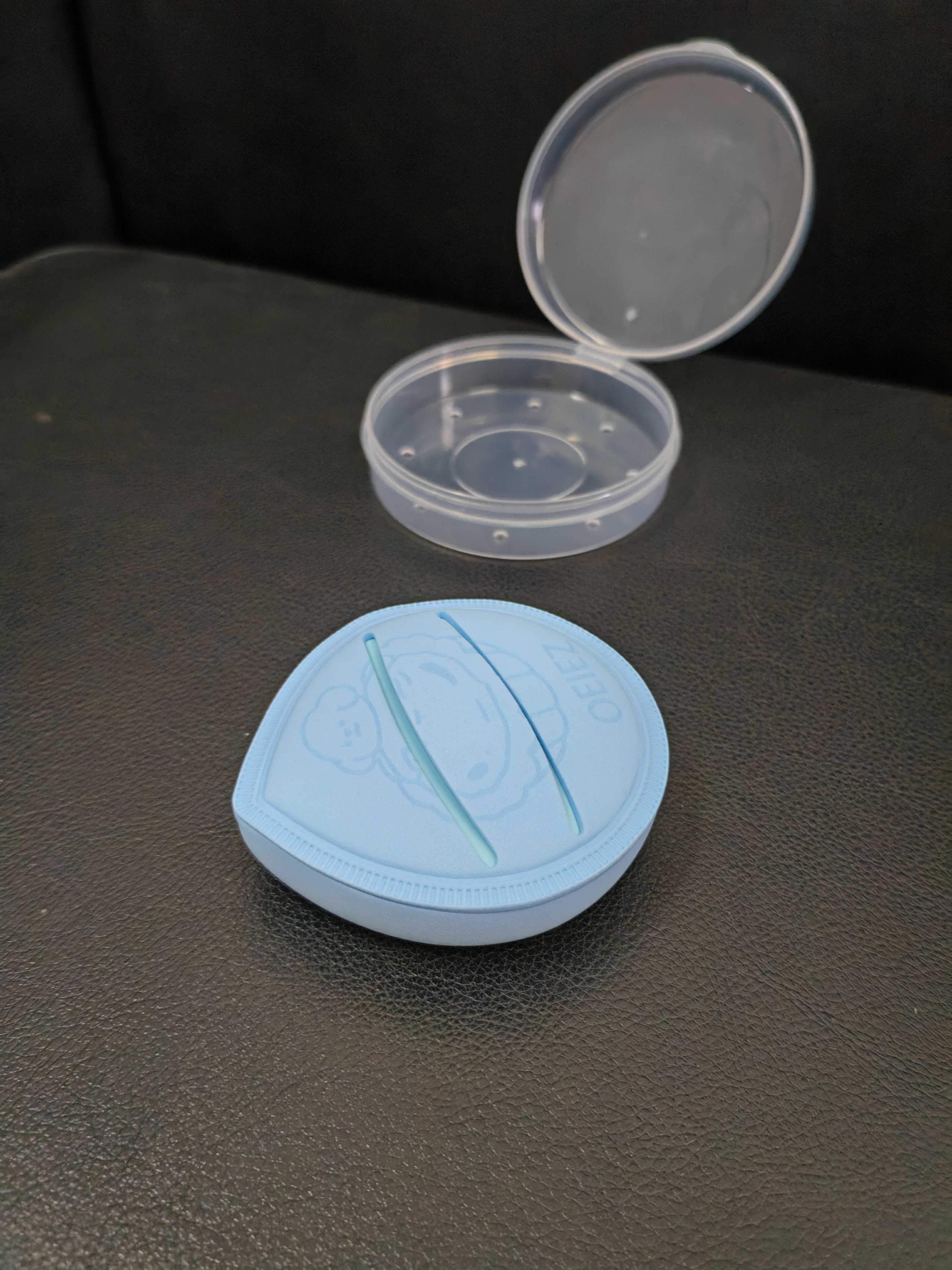 欧亿姿（oeiez）粉扑气垫棉花糖干湿两用不吃粉隔离粉底液专用化妆定妆美妆海绵蛋 实拍图