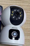 飞利浦（PHILIPS）摄像头家用监控器360度无死角带夜视全景监控无需连wifi终身免流量手机远程可对话室内高清监视器 4G免充值双摄+15天循环录像+终身免费流量 实拍图