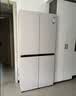 美的（Midea）餐边柜冰箱427升449十字四开门45cm深度超薄零嵌入PST+主动净味除菌风冷无霜一级能效双变频家用 新国标 MR-449WUSJPGZ 月光米 实拍图