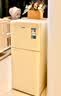 美的（Midea）可爱多系列113升双门【新国标】冷藏冷冻节能轻音白色租房宿舍小型家用冰箱2026年新款MR-113MR 实拍图