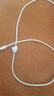 诺希TYPE-C数据线苹果数据线适用iPhone苹果5V2.4A快充数据线1.5米加长白色防断充电线A2815 实拍图
