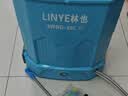 林也电动喷雾器农用打药机背负式喷雾器锂电池高压杀菌消毒喷雾器 实拍图