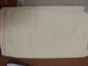 金号纯棉洗脸柔软加厚绣花毛巾3条装A类运动洗脸巾 74*33cm 101g/条 实拍图