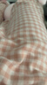 MUJI[自营限定款]女士无侧缝 双层纱织睡衣 纯棉家居服 浅粉红色 M 实拍图