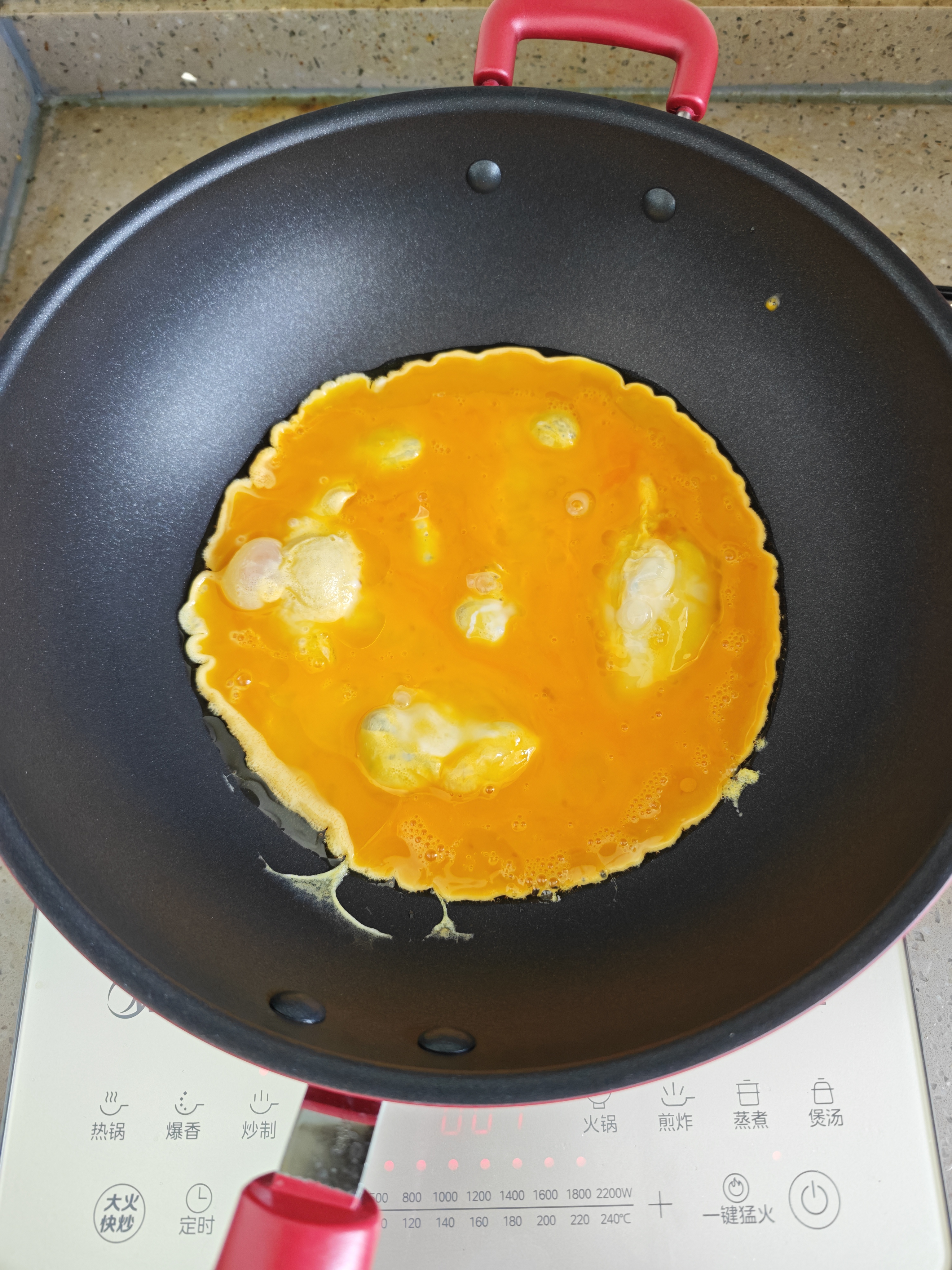 特福（Tefal）炒锅有钛不粘锅家用30cm炒菜锅可进洗碗机少油烟大直径炒锅 实拍图