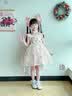 G.duck童装洛丽塔公主裙儿童连衣裙夏季2026生日礼服女童裙子超仙蓬蓬裙 蓝色裙子加拖尾 140 实拍图