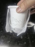 宅轻松 羊脂玉水墨茶杯陶瓷茶水分离过滤泡茶茶具中式带盖泡茶公道杯 实拍图