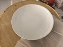泰鑫兴10英寸（26cm）2只装 陶瓷釉下彩白瓷盘子菜盘果盘家用深盘 实拍图