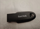 闪迪（SanDisk）128GB USB3.2 U盘 CZ550黑色 读速100MB/s 安全加密 数据恢复 学习办公电脑车载 高速大容量优盘 实拍图