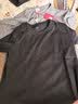 京东京造80支液氨棉女装新款潮流打底衫短袖春装女士t恤 黑色2XL 实拍图