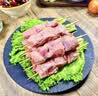 家佳康亚麻籽猪油边500g 鲜肉急冻烧烤大油边烤串食材 中粮出品猪肉 实拍图
