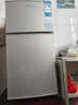 志高（CHIGO）小冰箱迷你小型家用冷藏冷冻两用宿舍出租房用双门办公室电冰箱节能省电 【一级能效】98L银色【全国联保丨节能省电】 实拍图