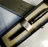 派克（PARKER）钢笔 签字笔 办公自用送礼定制生日礼物马年礼盒 威雅XL幻夜黑金夹墨水笔+星禧礼盒 实拍图