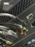CABLE CREATIONCL0370-G超6类旋转弯头网线CAT6A细线款10Gbps万兆成品跳线360度直角rj45电脑宽带网络连接线0.25m 实拍图